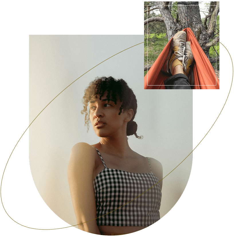 Smiling Black woman in warm sunlight feeling hopeful after learning DBT skills with therapists in Atlanta DeKalb County GA