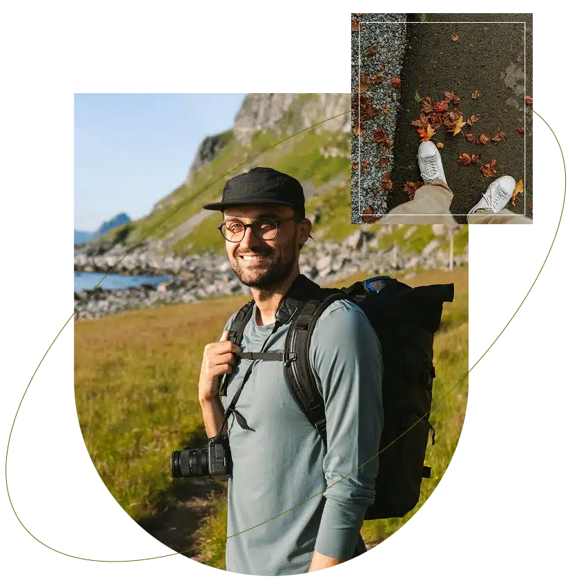 a-hiker-smiles